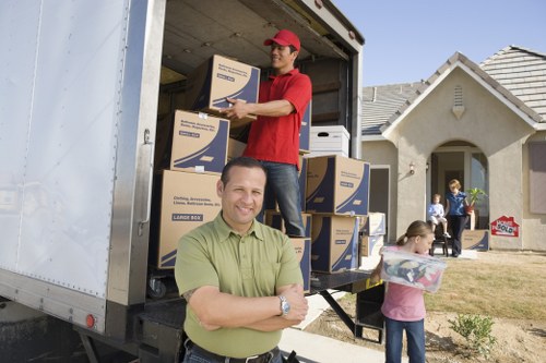 Local Chelsea removals van for household moving