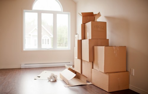 Local van service near Chelsea townhouses and apartments