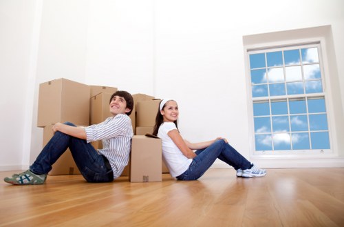 Chelsea office moving team managing access, parking, and loading