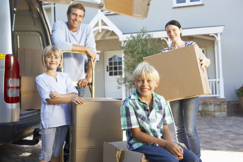 Commercial removals support for a Chelsea office relocation