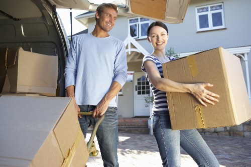 Local removals team helping with a flat move in Chelsea