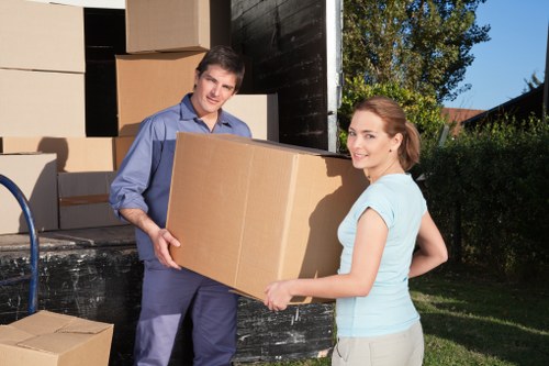 Local movers planning access and loading for a Chelsea move